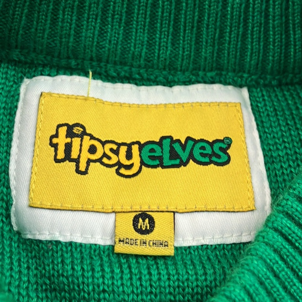 Like New Tipsy Elves Jesus Birthday Boy Ugly Christmas Sweater, Size Medium - Picture 6 of 7